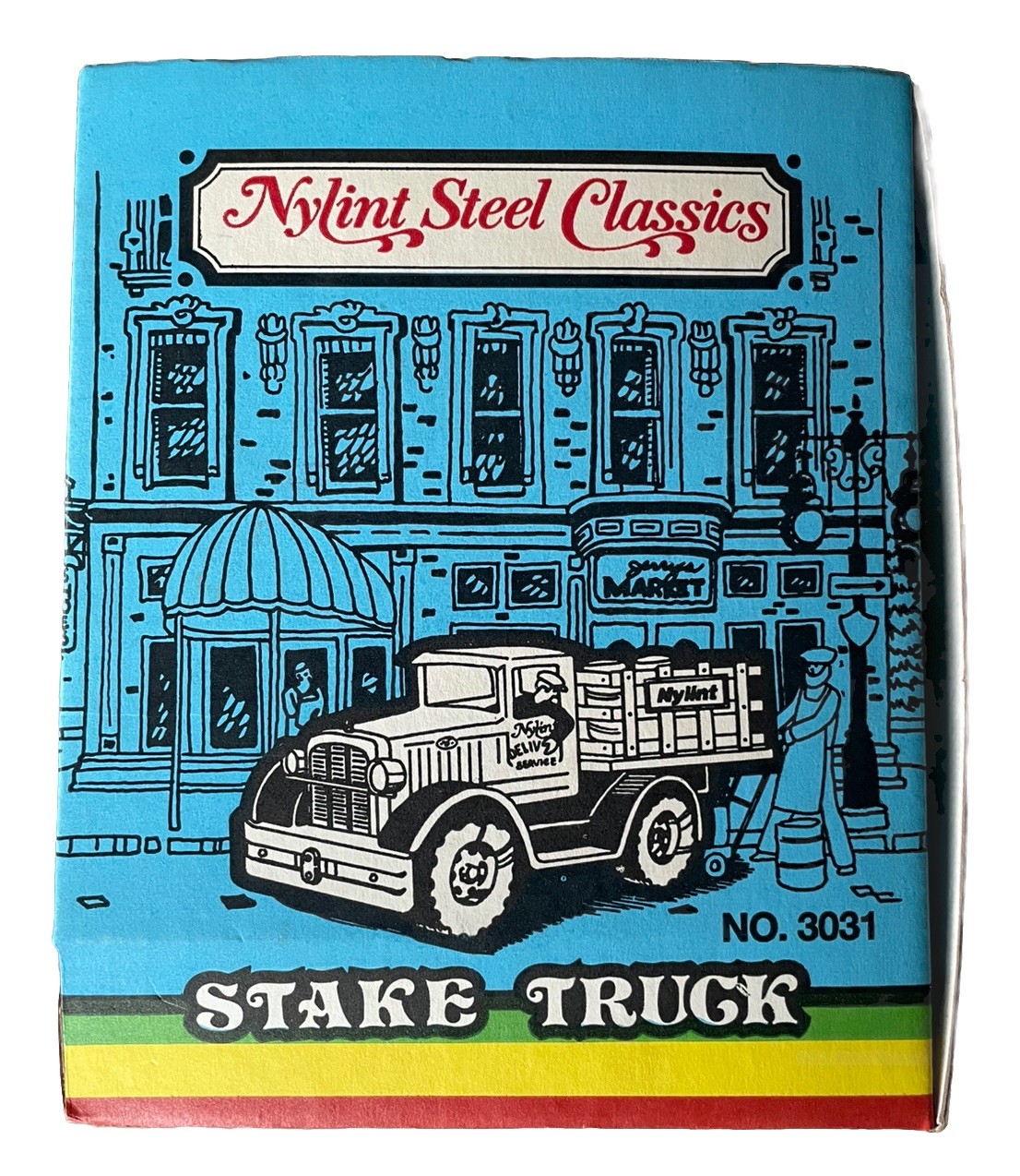 Nylint Steel Classics Stake Truck Collector Series No. 3031 Red NIB. Made in USA