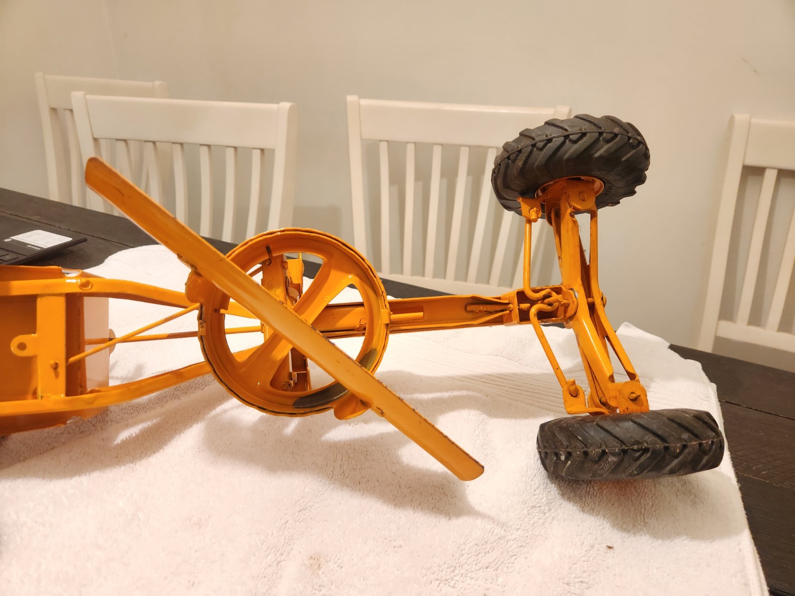 Vintage Adams Motor Grader 1950’s Doepke Model Toy USA