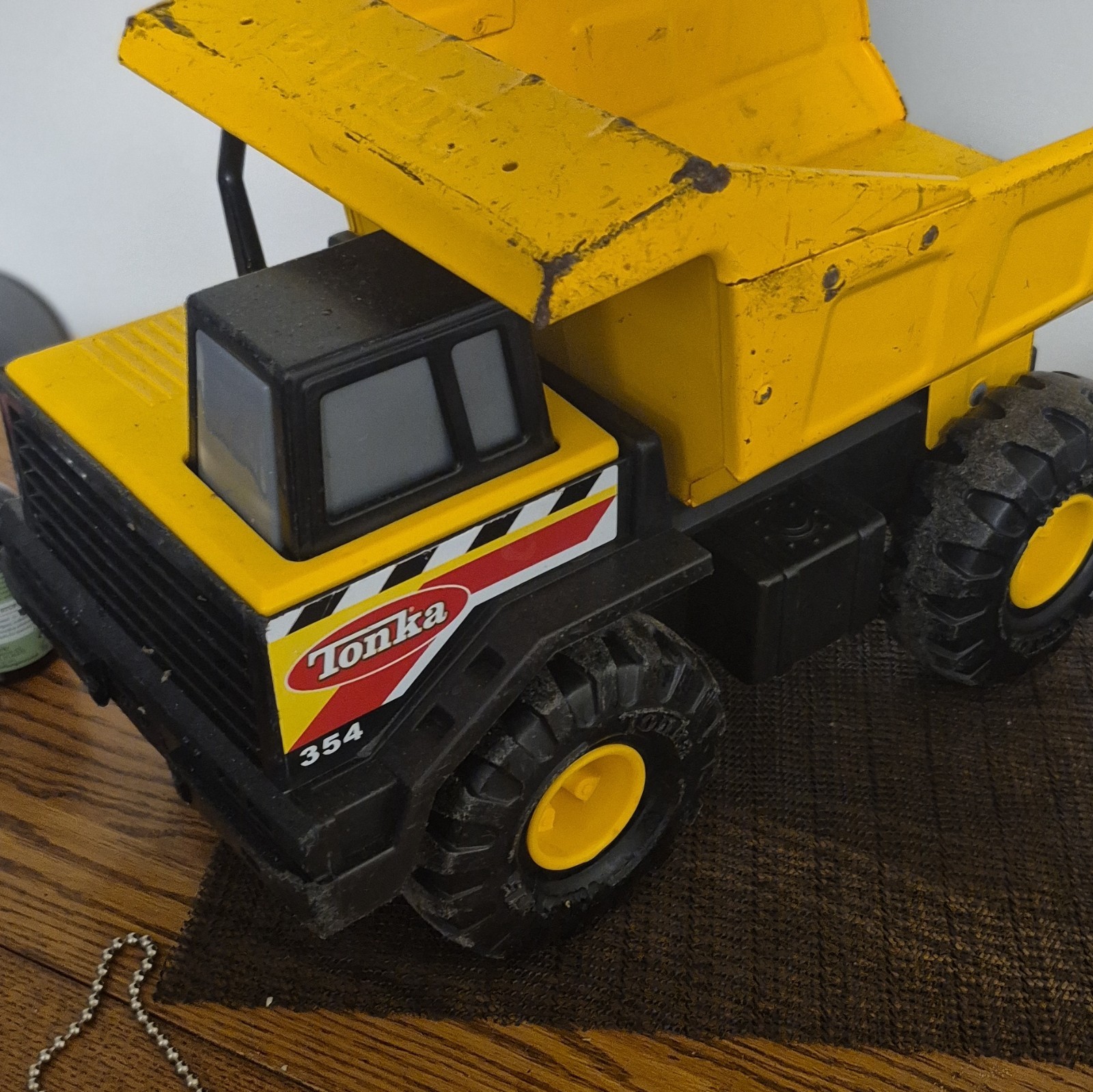 Tonka 354 Dump Truck Pressed Steel Construction Vehicle Yellow/Black