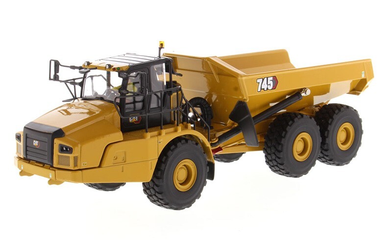 Cat 745 Articulated Dump Truck – Diecast Masters 1:50 Scale Model #85528 New