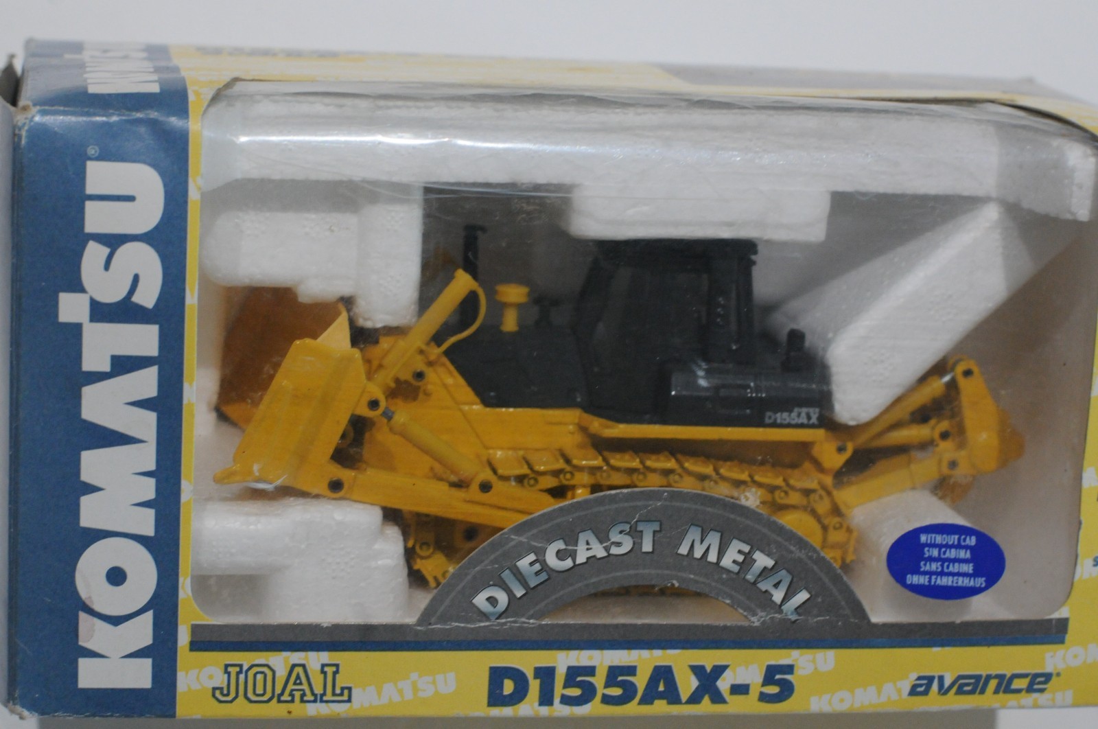 JOAL KOMATSU D155AX-5 AVANCE BULLDOZER SCALE 1:50 DIECAST 202