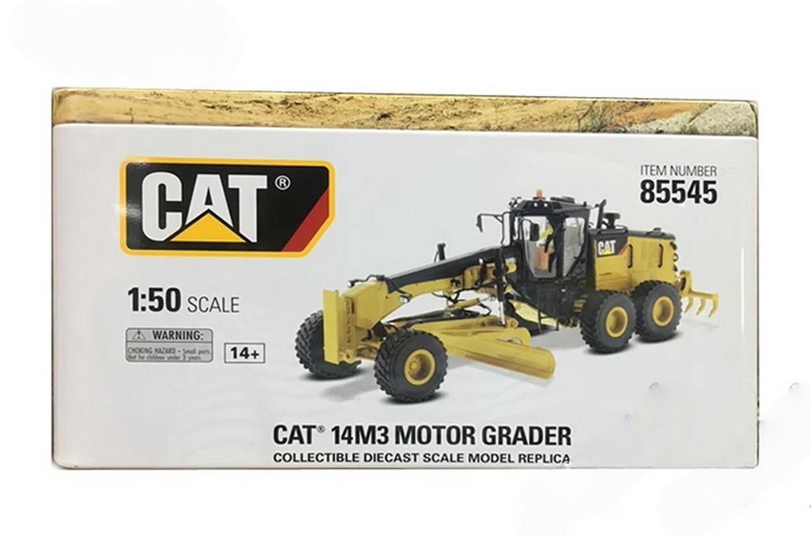 Diecast Masters 1/50 Scale Cat 14M3 Motor Grader Diecast Model Toy 85545