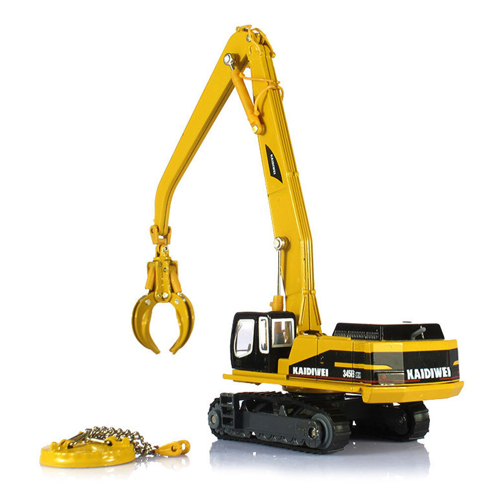 1:87 Material Handler Crane Truck Toy Construction Equipment Diecast Toy Vehicle