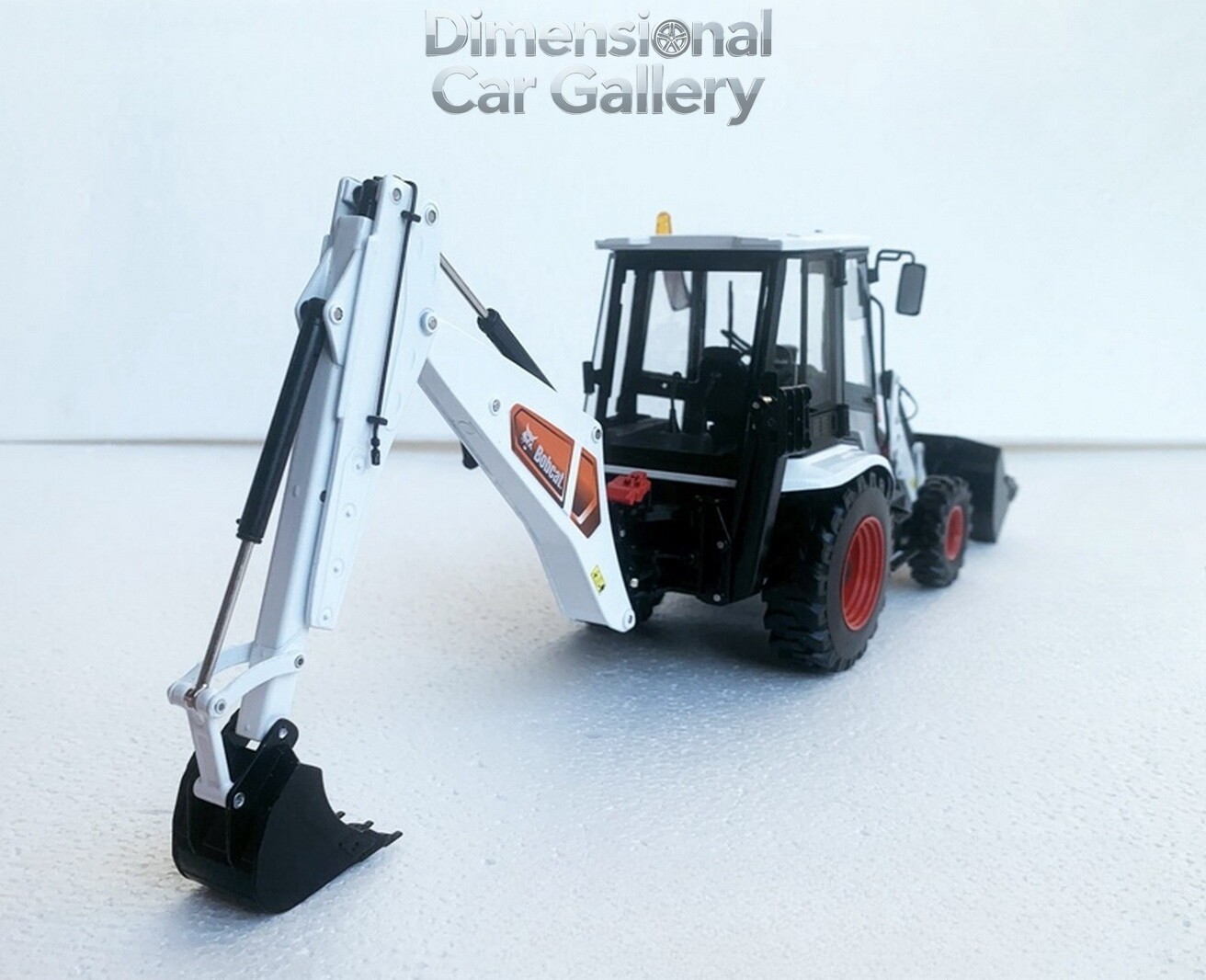 1/25 Scale Bobcat B760 Backhoe Loader Diecast Model Toy Collection Gift