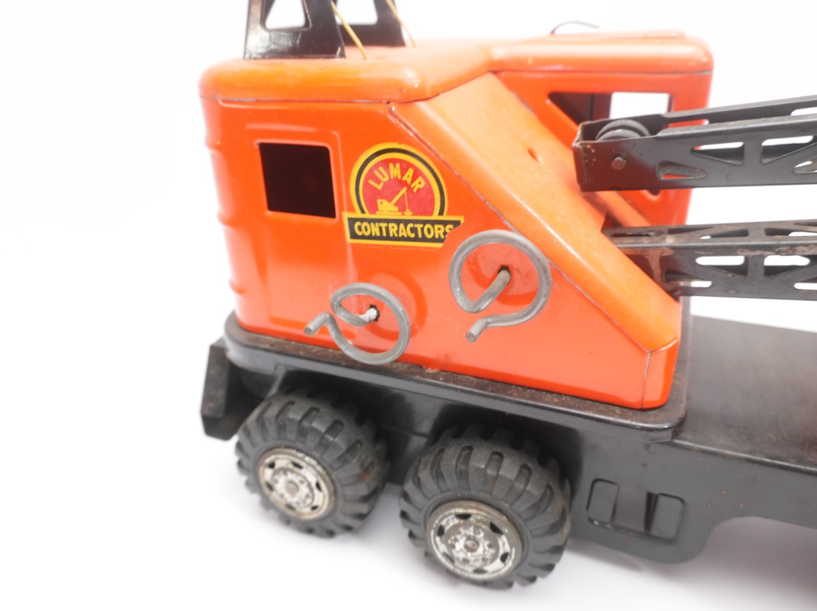 NICE! Marx Lumar Contractors Mobile Boom Crane Pressed Steel 16″