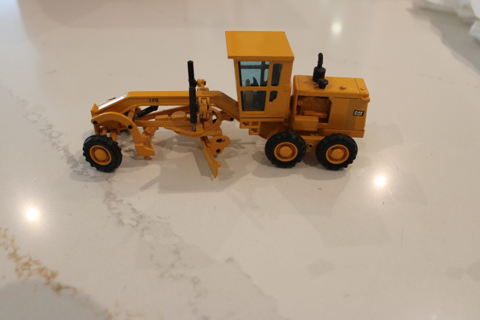 Joal Compact CAT Caterpillar 12G Motor Grader 1:50 Diecast Metal MPN 217
