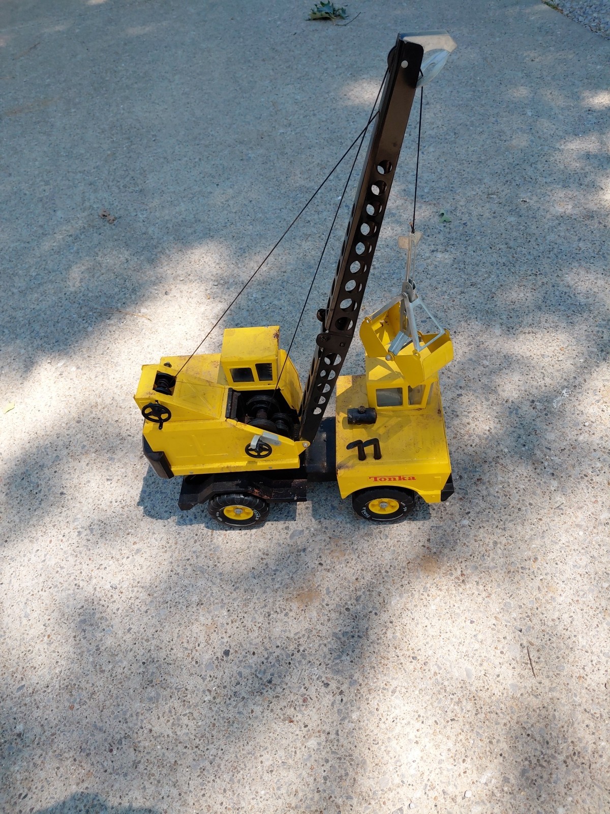 Vintage Tonka Shovel Crane Mr970