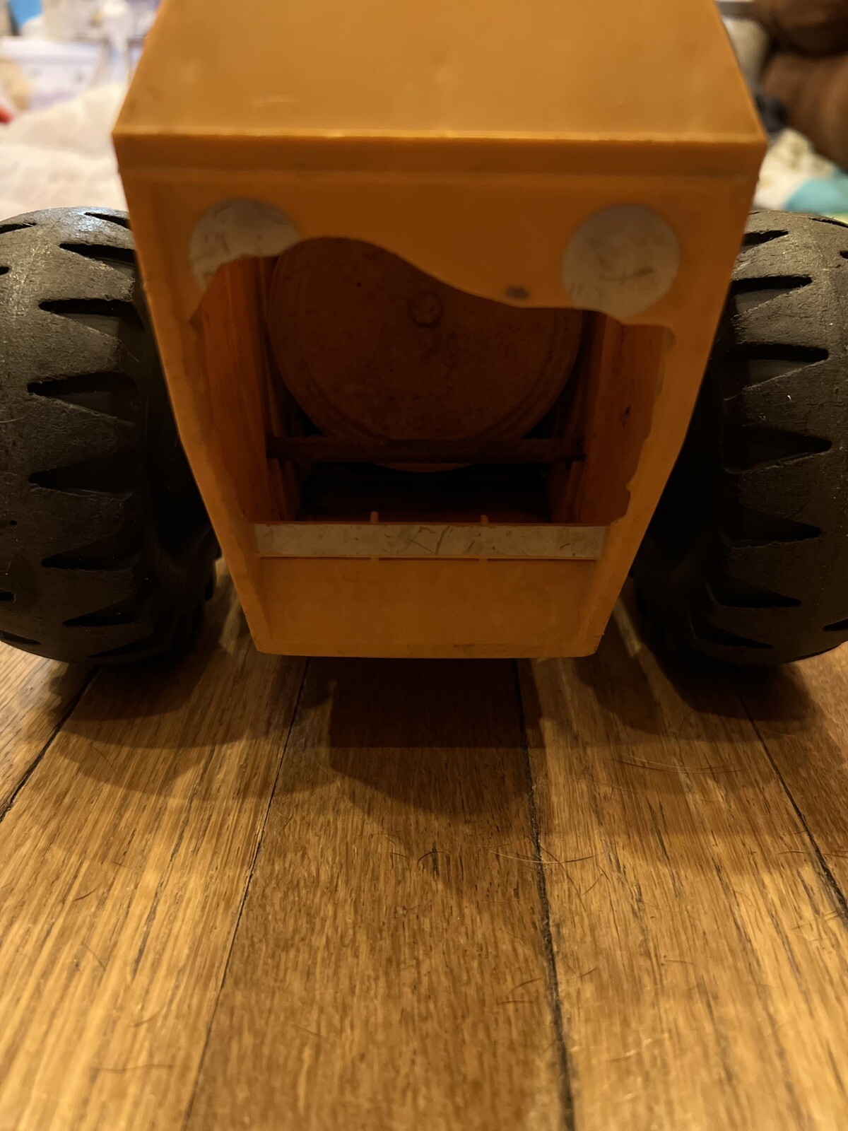 Vintage 1963 Mattel V-RROOM! Skip Loader Front Loader Tractor