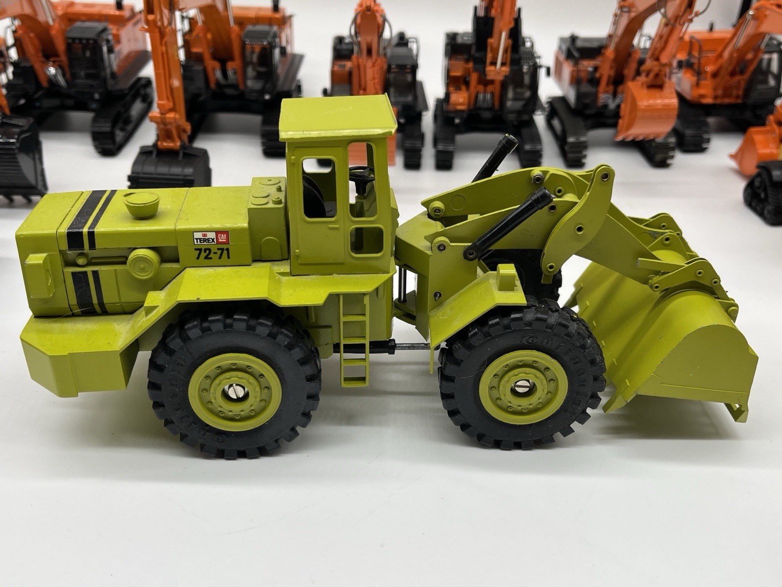 Gescha Terex GM 72-71 1:40 Diecast Wheel Loader USED FOR REPAIR