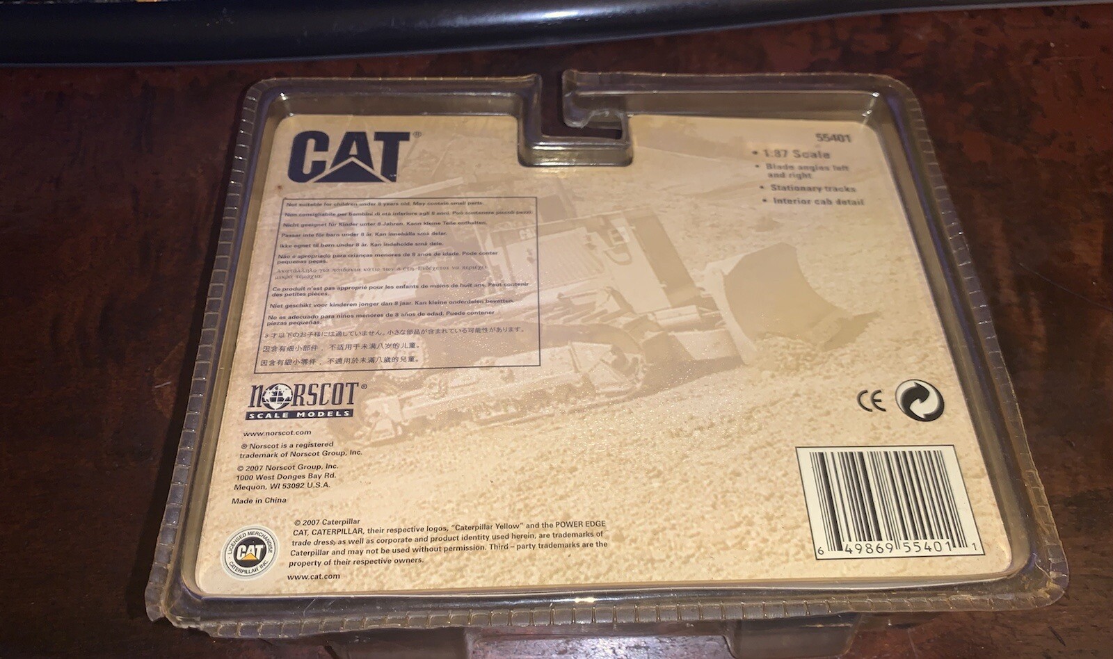 Norscot 1:87 Scale Cat D5M Track-Type Tractor (Rare)