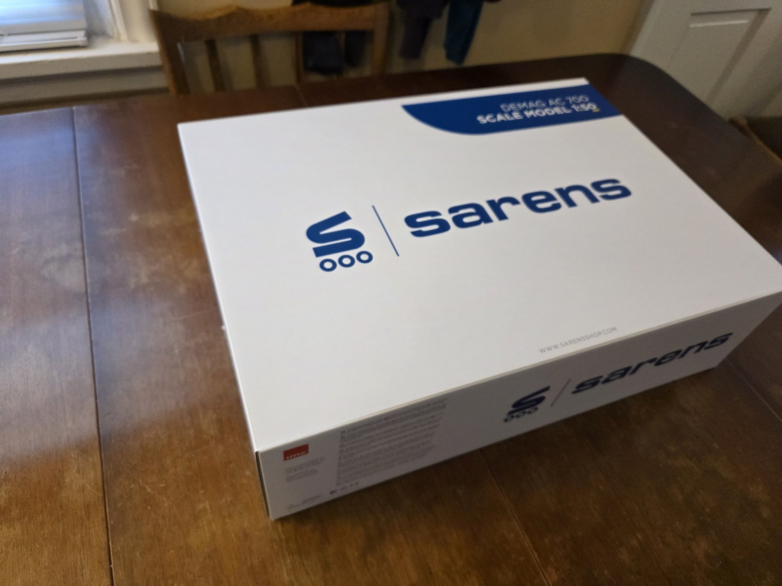 Diecast DEMAG AC 700-9 SARENS MOBILE CRANE 1:50 Scale (New)