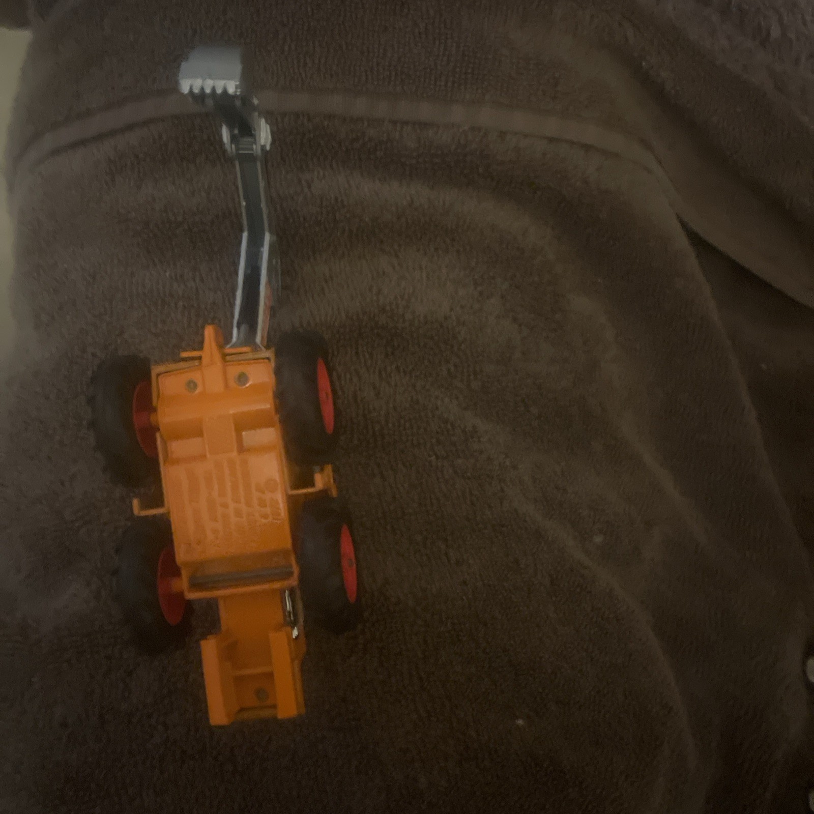 2 Tonka & Matchbox Collectible Toys (1970s): Excavator-Front Loader-Pick Up