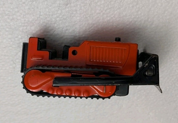 Vintage 1970s Tonka Mini 510 Bulldozer Dozer Orange Black Blade 4.5 – GREAT DEAL