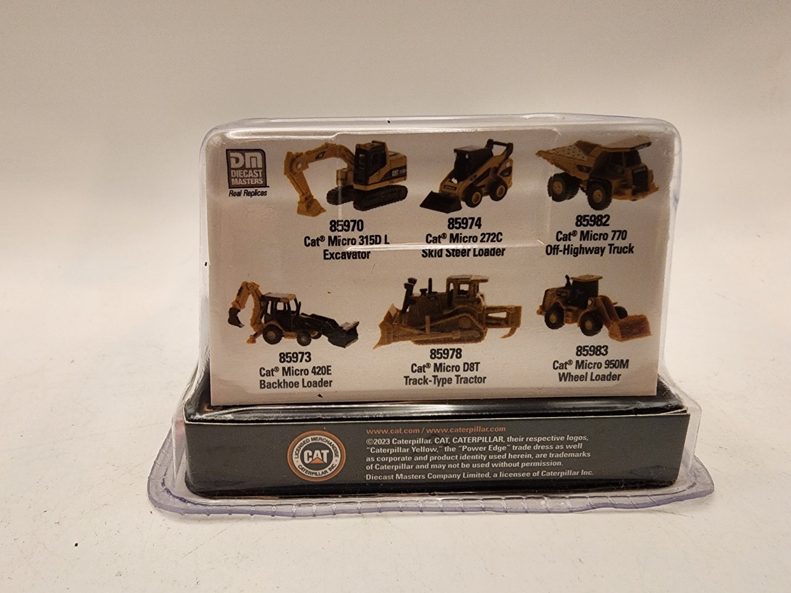 CAT 272C Skid Steer Loader Diecast Masters Micro Constructor 85974 New