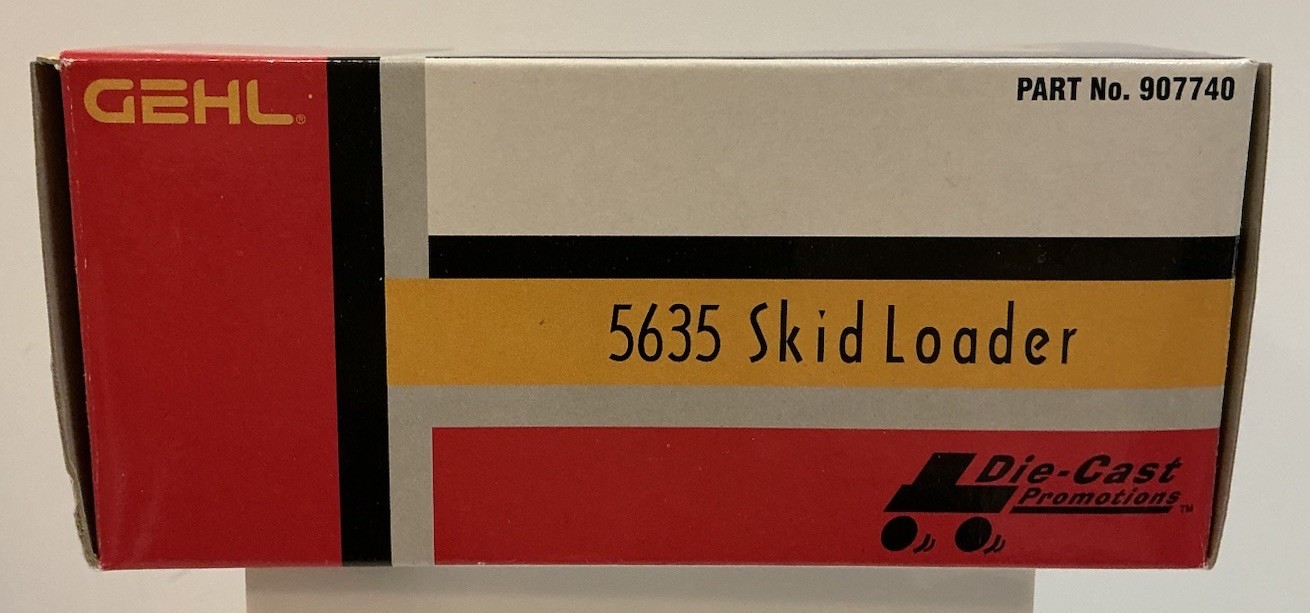 GEHL 5635 DXT TURBO SKID LOADER SKID STEER DIE CAST PROMOTIONS FF ERTL NEW