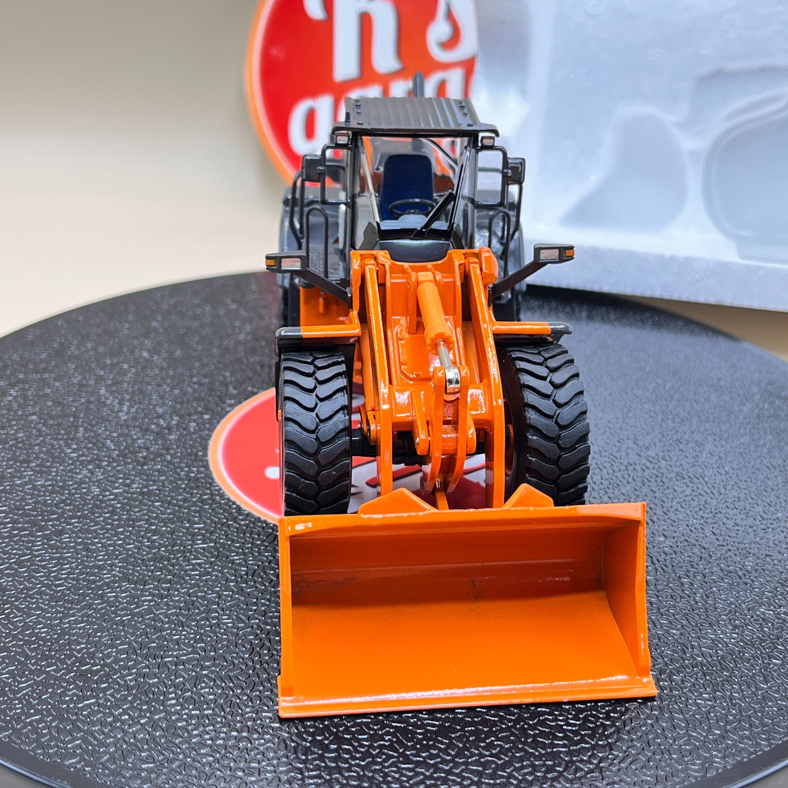 HITACHI 1/50 ZW310 Wheel Loader ZW-6 series Reliablue solutions orange metal