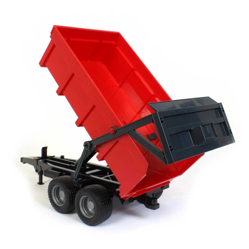 Bruder 1/16 Red Tipping trailer 02211