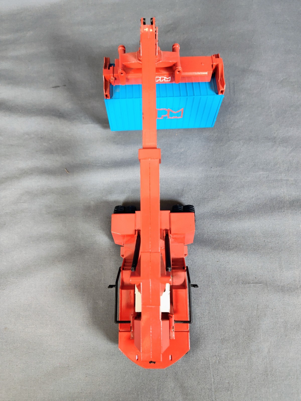 Rare Vintage Joal 169 PPM Super Stacker Container Crane Truck 1:50 Diecast Spain