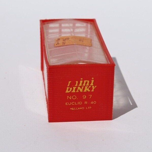 Vintage Mini Dinky Euclid R-40 No. 97 in Original Plastic Box