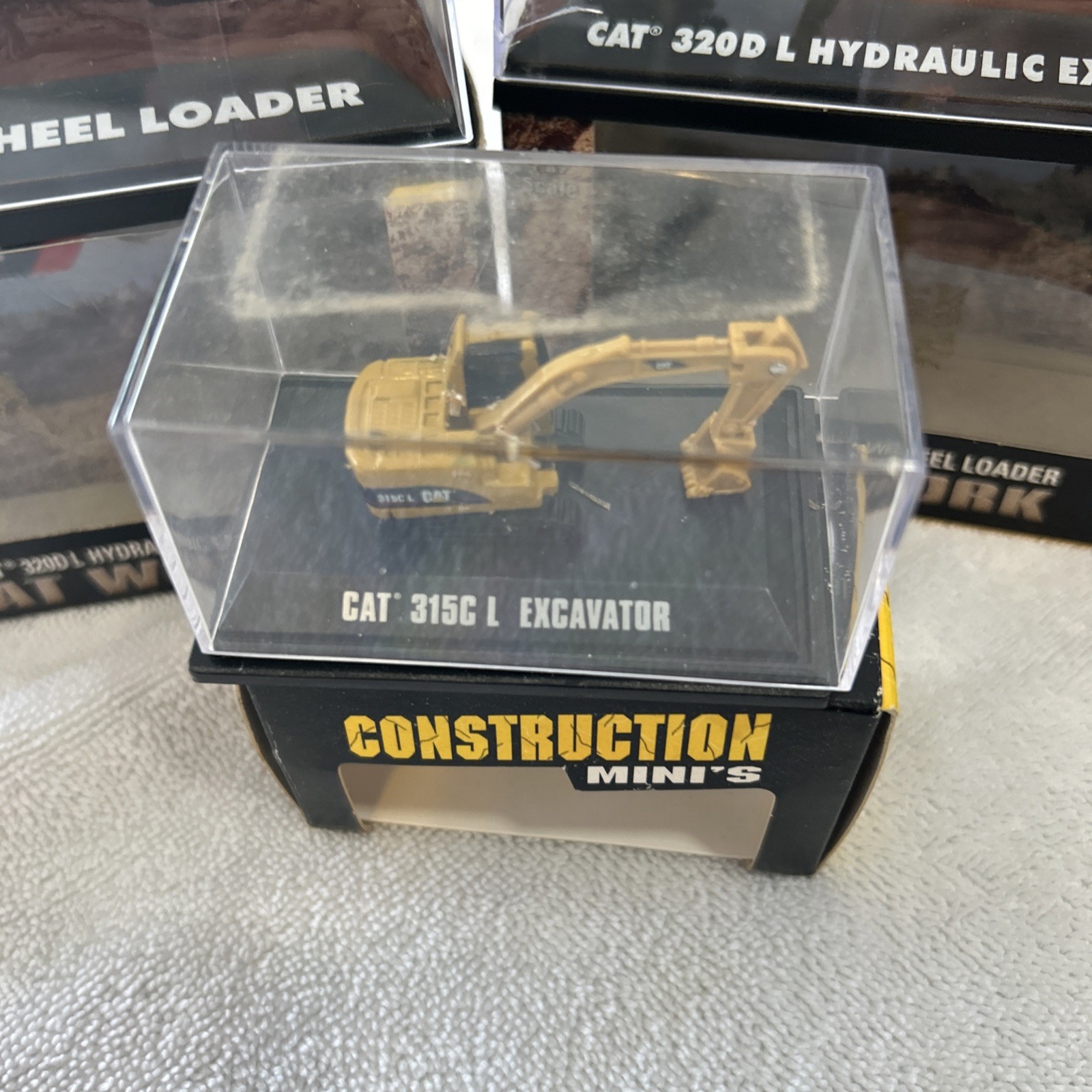 NorscotScale Models Mini Cat 320DL Excavator 950G Wheel loader 315C L Excavator