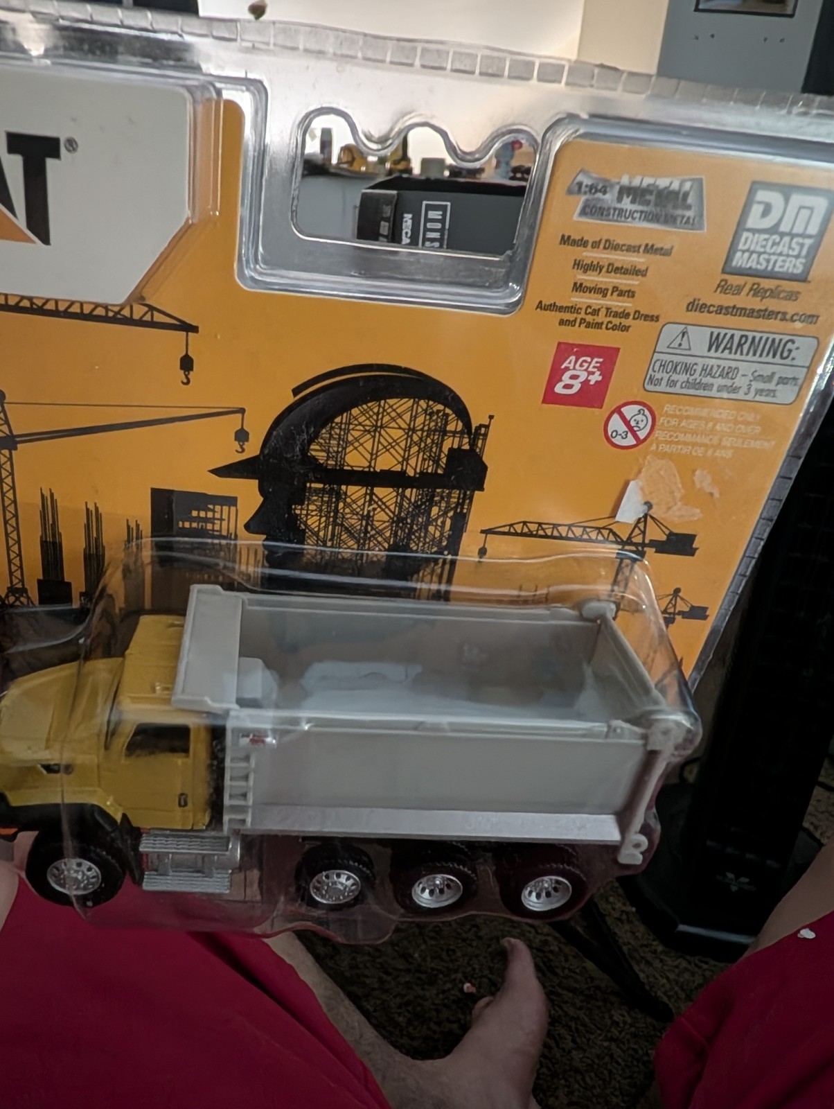 Diecast Masters CAT Dump Truck 1:64 Mini Construction Diecast Metal Unopened
