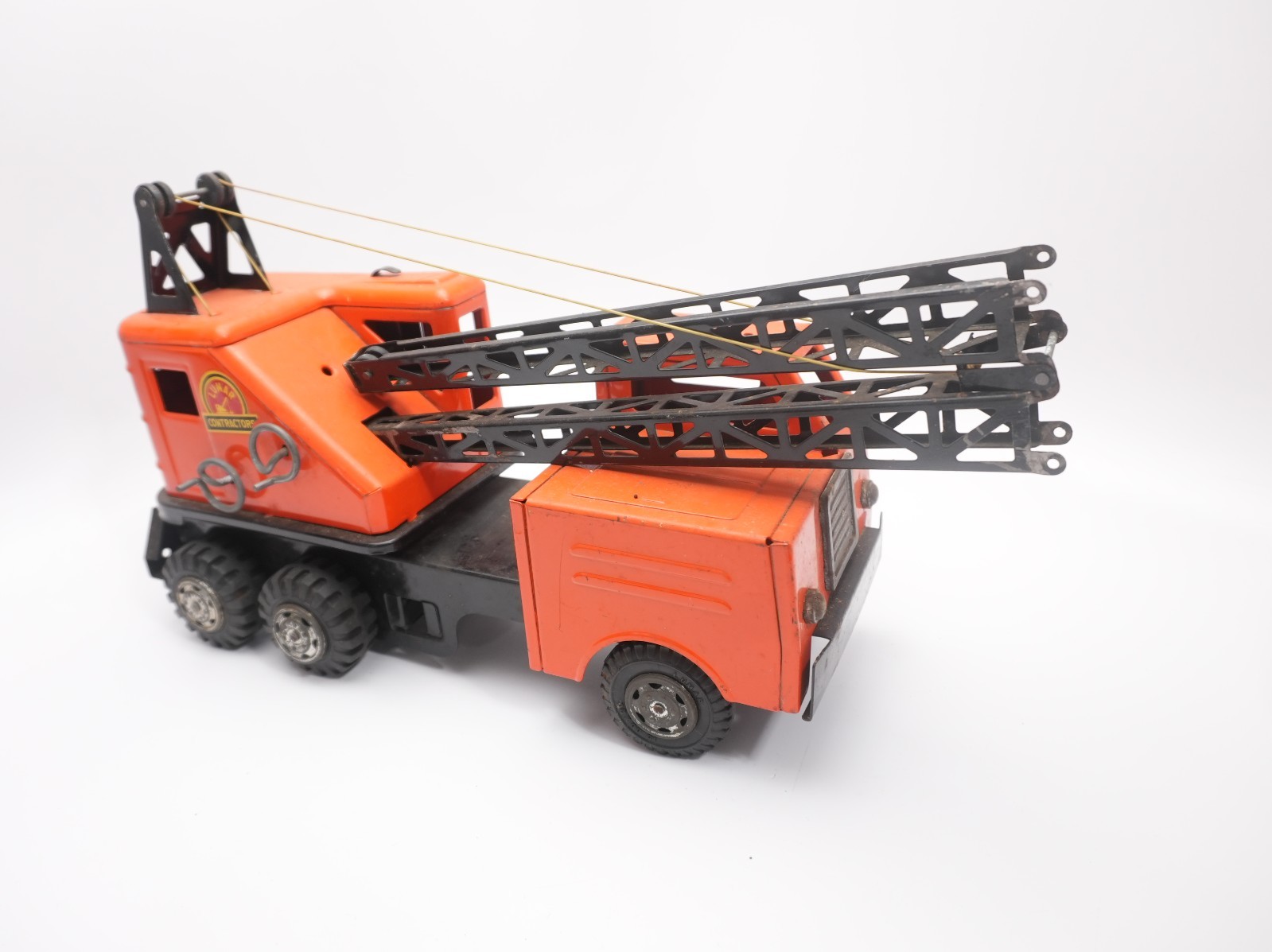 NICE! Marx Lumar Contractors Mobile Boom Crane Pressed Steel 16″