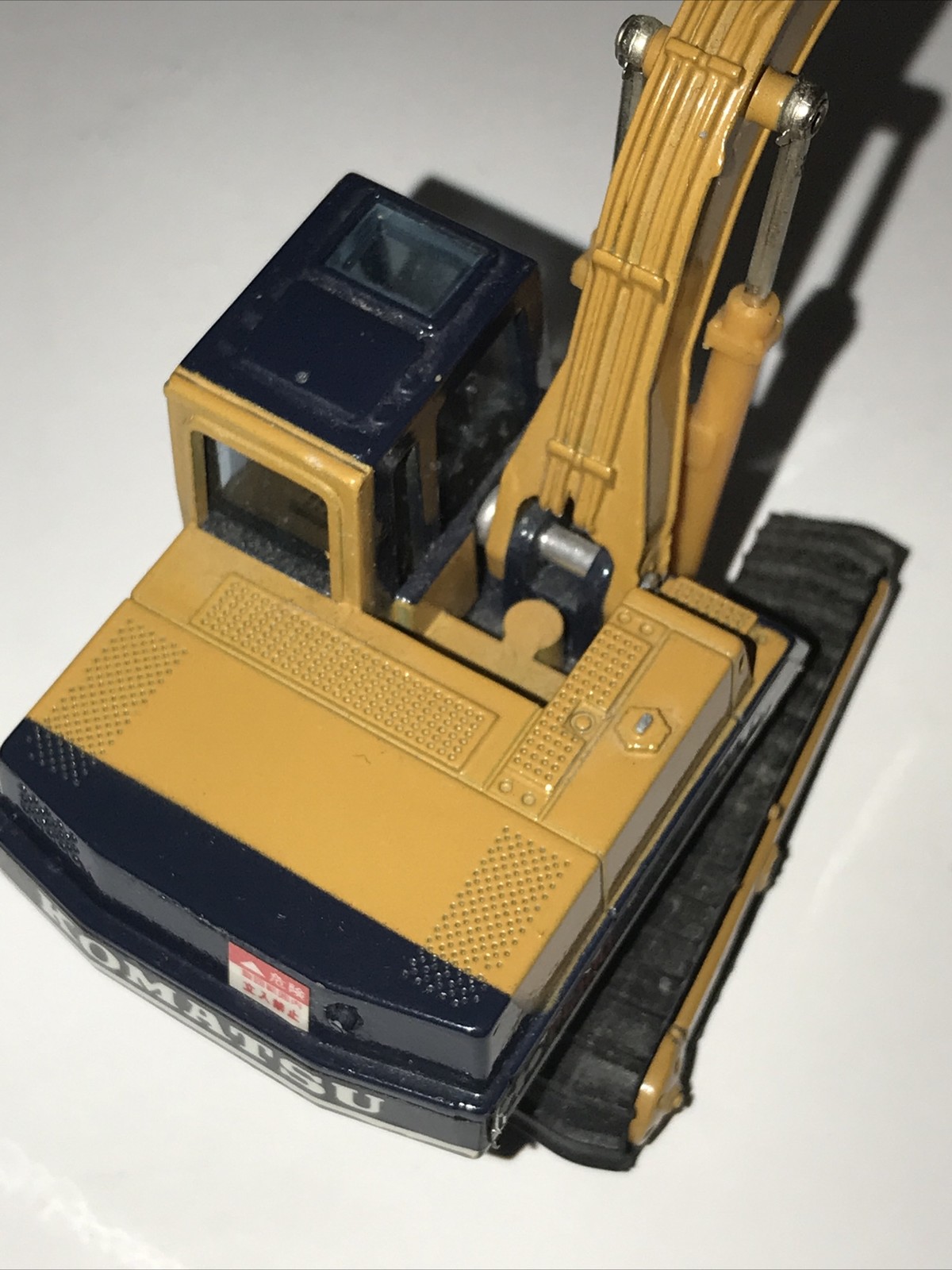 Used Komatsu PC100 Excavator – Shinsei 1:48 Scale Diecast Model #613 Toy