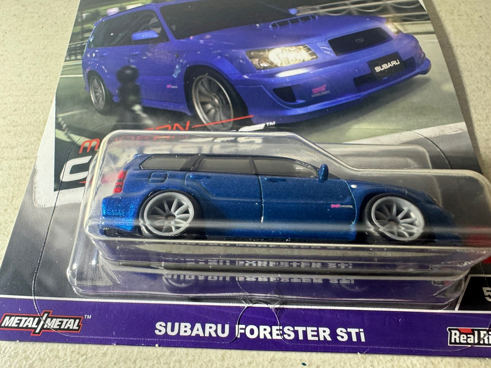 Hot Wheels Premium Modern Classics Subaru Forester STI NEW 5/5