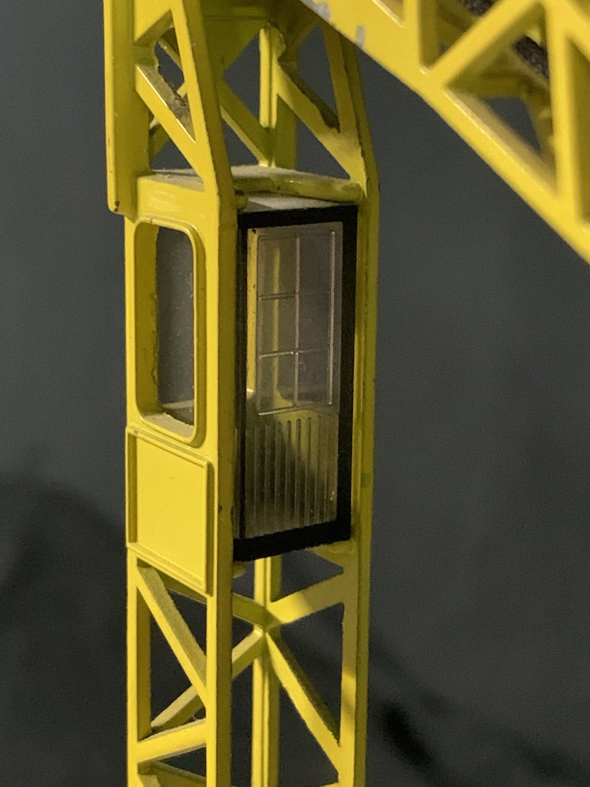 Corgi Major #1155 Skyscraper Tower Crane Excellent No Box