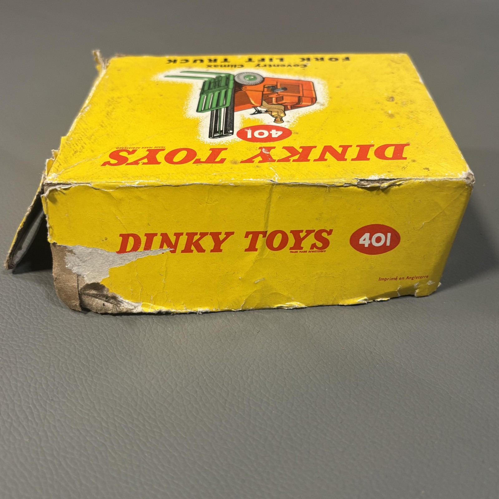 Vintage Dinky Toys 401 Coventry Climax Fork Lift Truck Original Box England