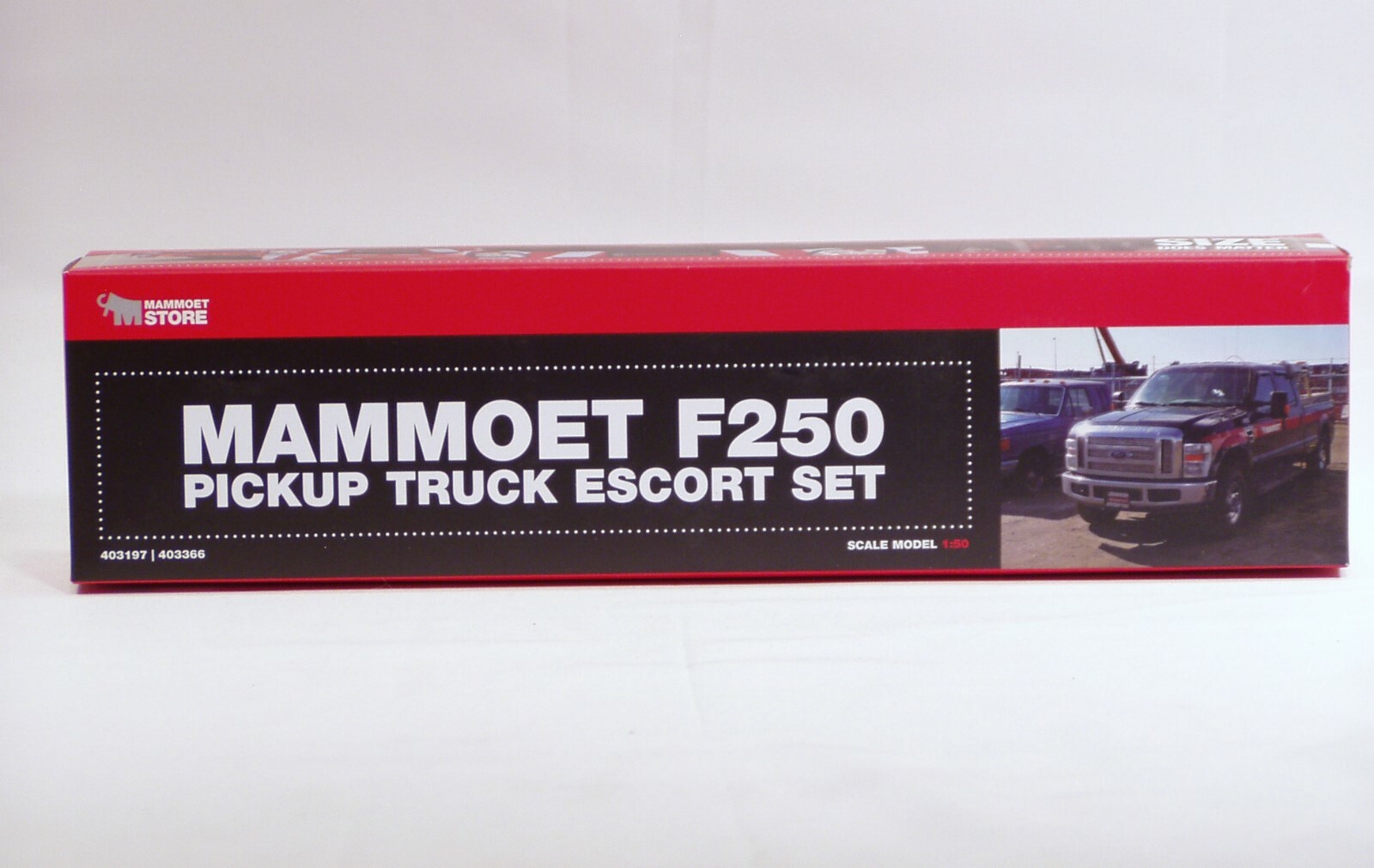Ford F250 Pickup Trucks – “MAMMOET” – Set of 2 Trucks – 1/50 – Sword