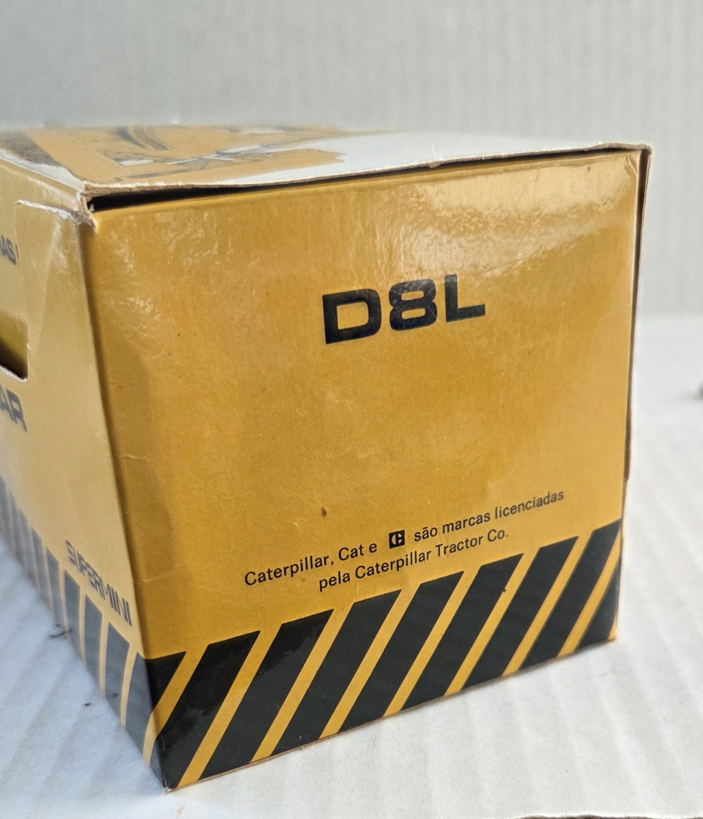 VINTAGE SUPERMINI ARPA CATERPILLAR D8L BULLDOZER W/ RIPPER IN BOX