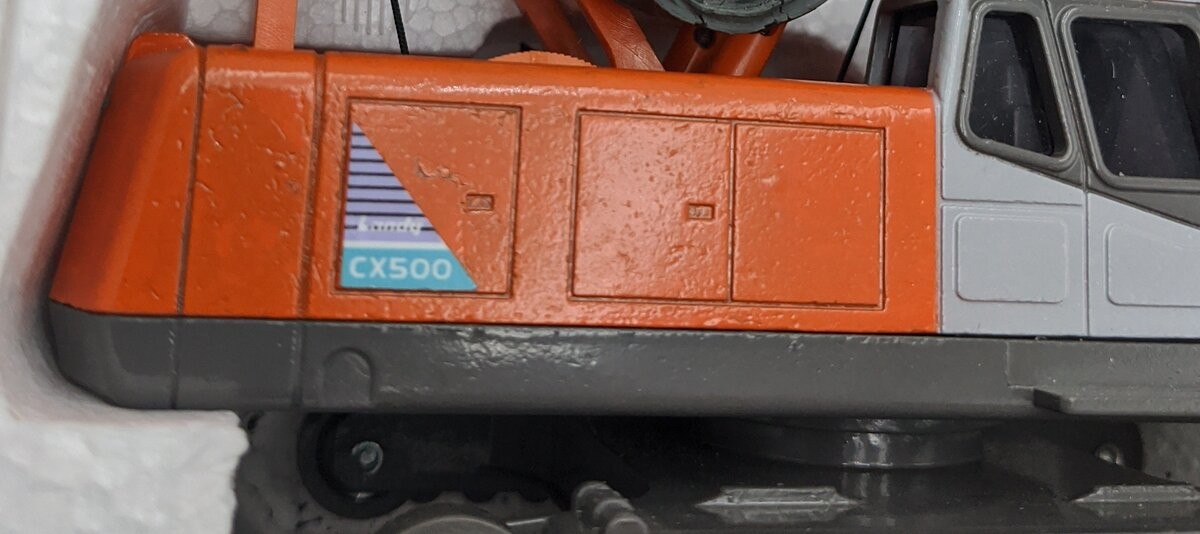 1609 1:50 Hitachi CX500 Crawler Crane Orange/Box