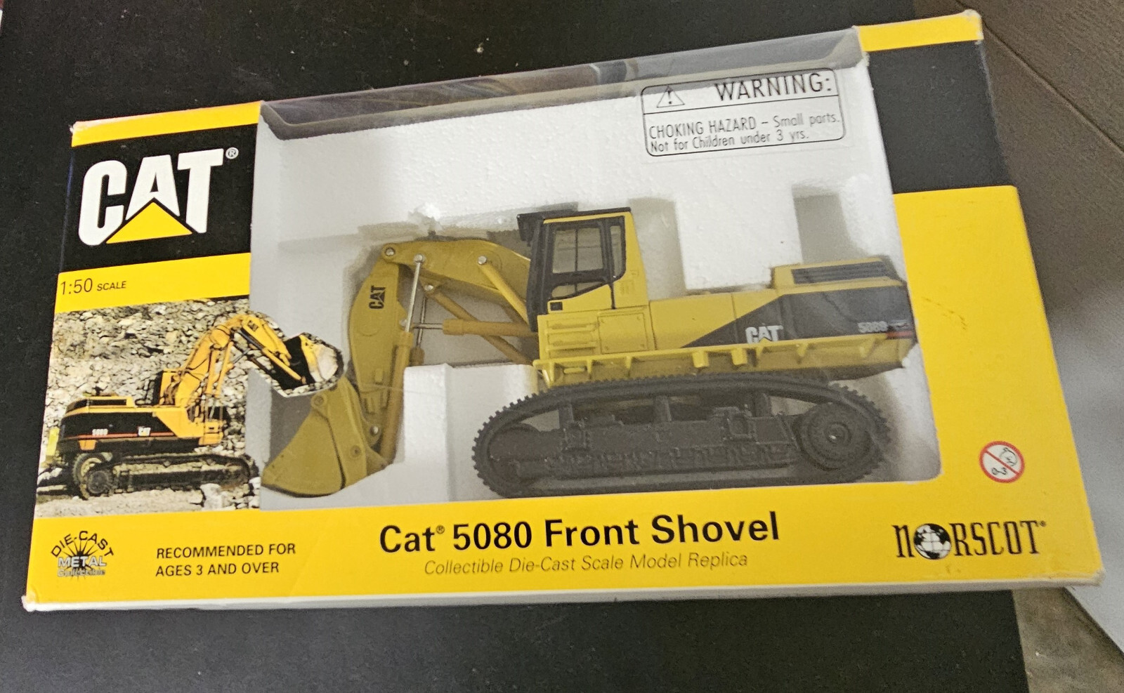 Caterpillar Cat 5080 Front Shovel – Norscot 1:50 Scale Diecast Model #55004