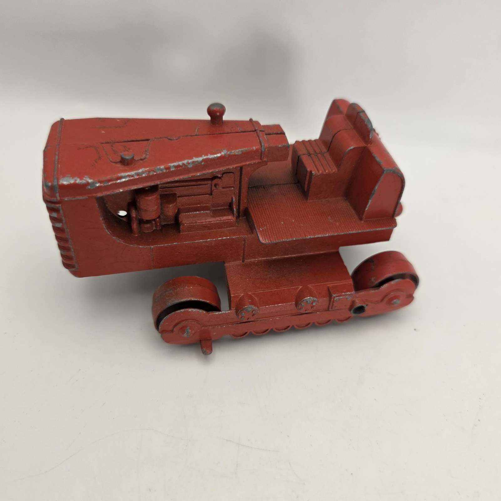 Vintage Hubley Cast Iron Crawler Bulldozer Toy – No. 769 – 1930s/40s