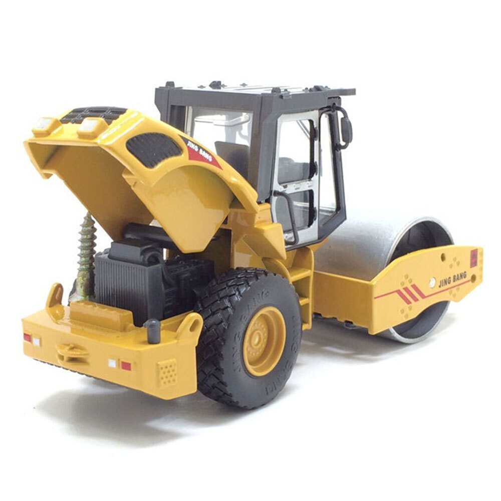 Road Roller Toy Diecast Model Metal Construction Equipment Boys Toys Kids Gifts