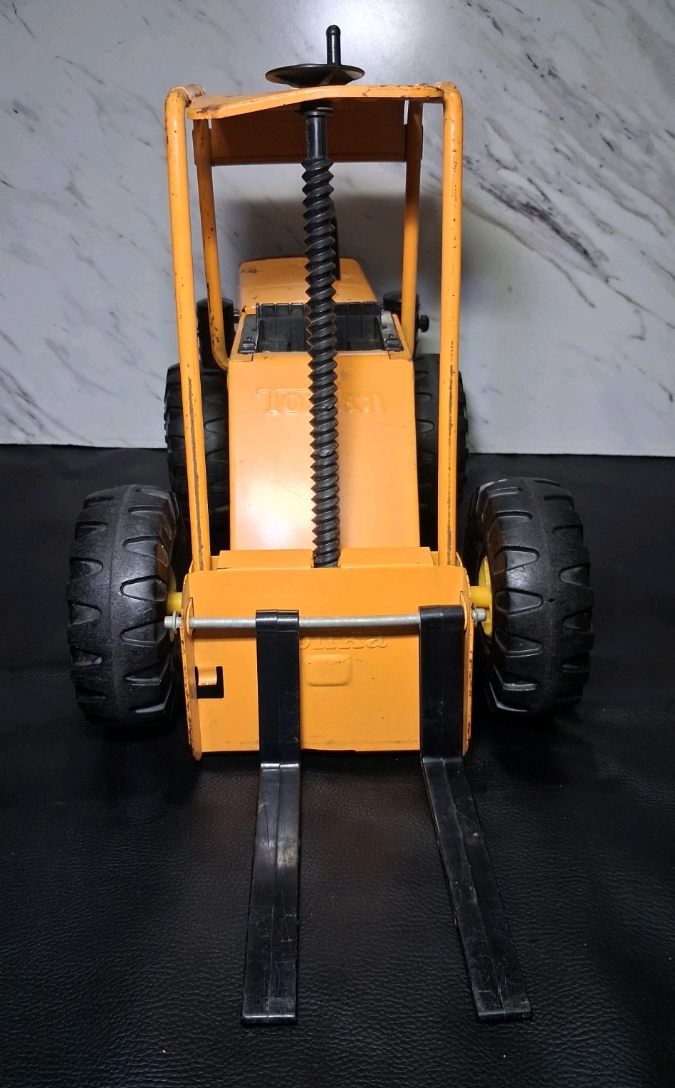 WOW! What a Beauty! Vintage Tonka XMB-975 Mighty Forklift Construction Toy 1975