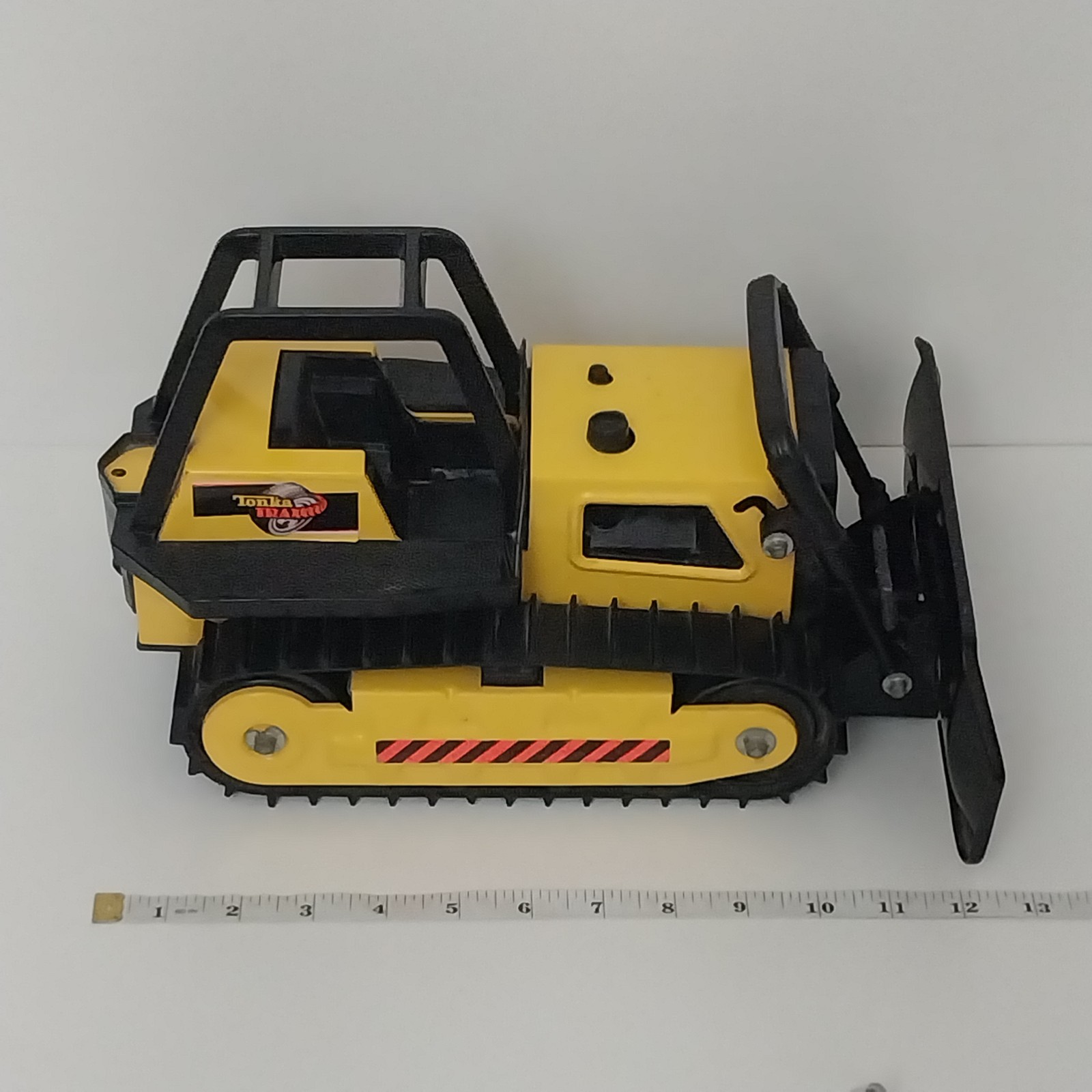 Vintage Tonka Yellow Steel Bulldozer 13″