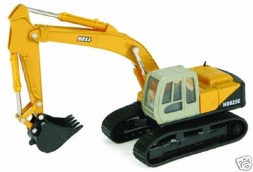 Ertl 15852 Bell HD820E Hydraulic Tracked Excavator 1/50 Die-cast MIB