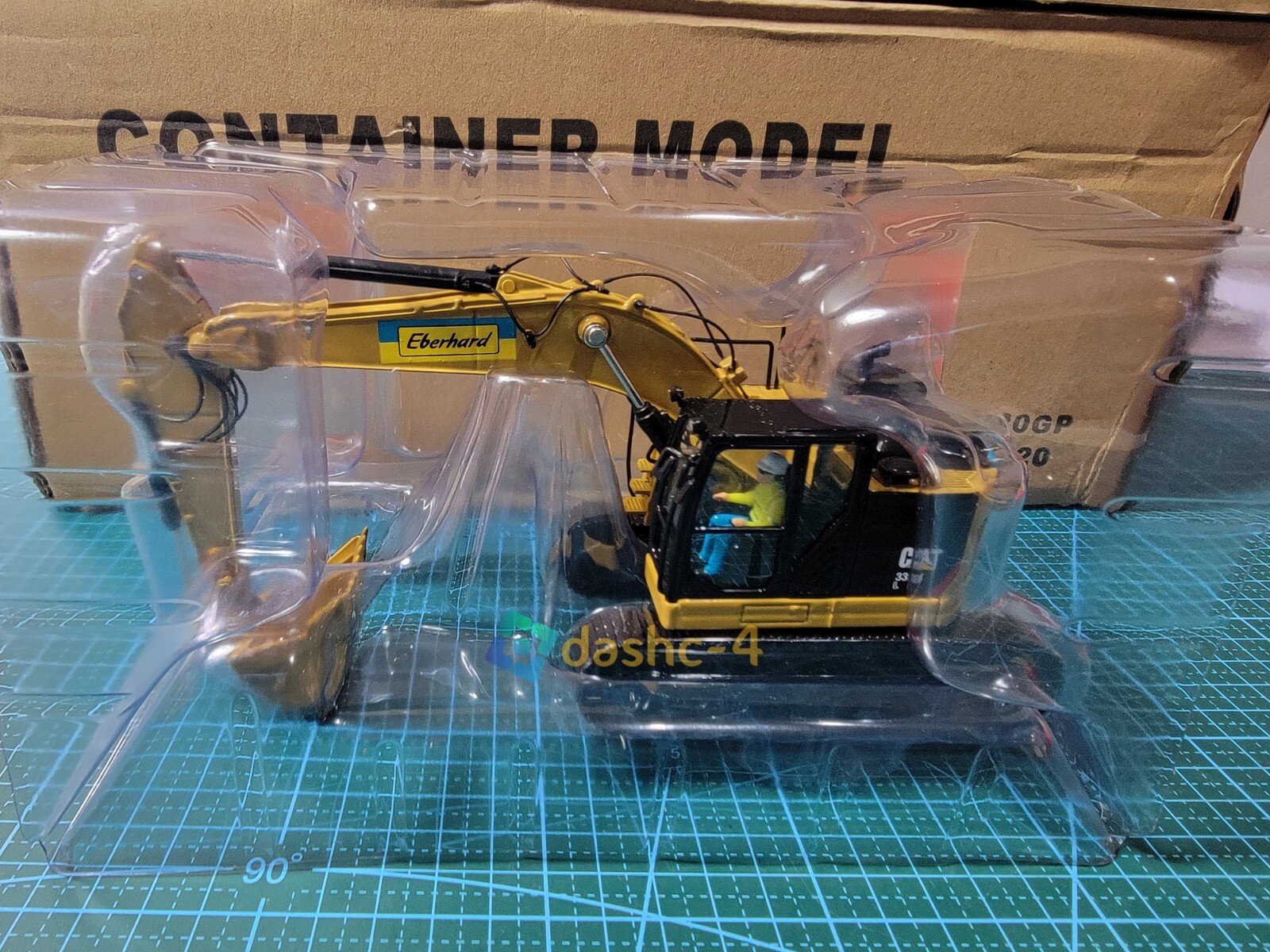 Caterpillar Cat 335F L Excavator Eberhard 1/50 Scale Diecast Masters DM85925E Ne