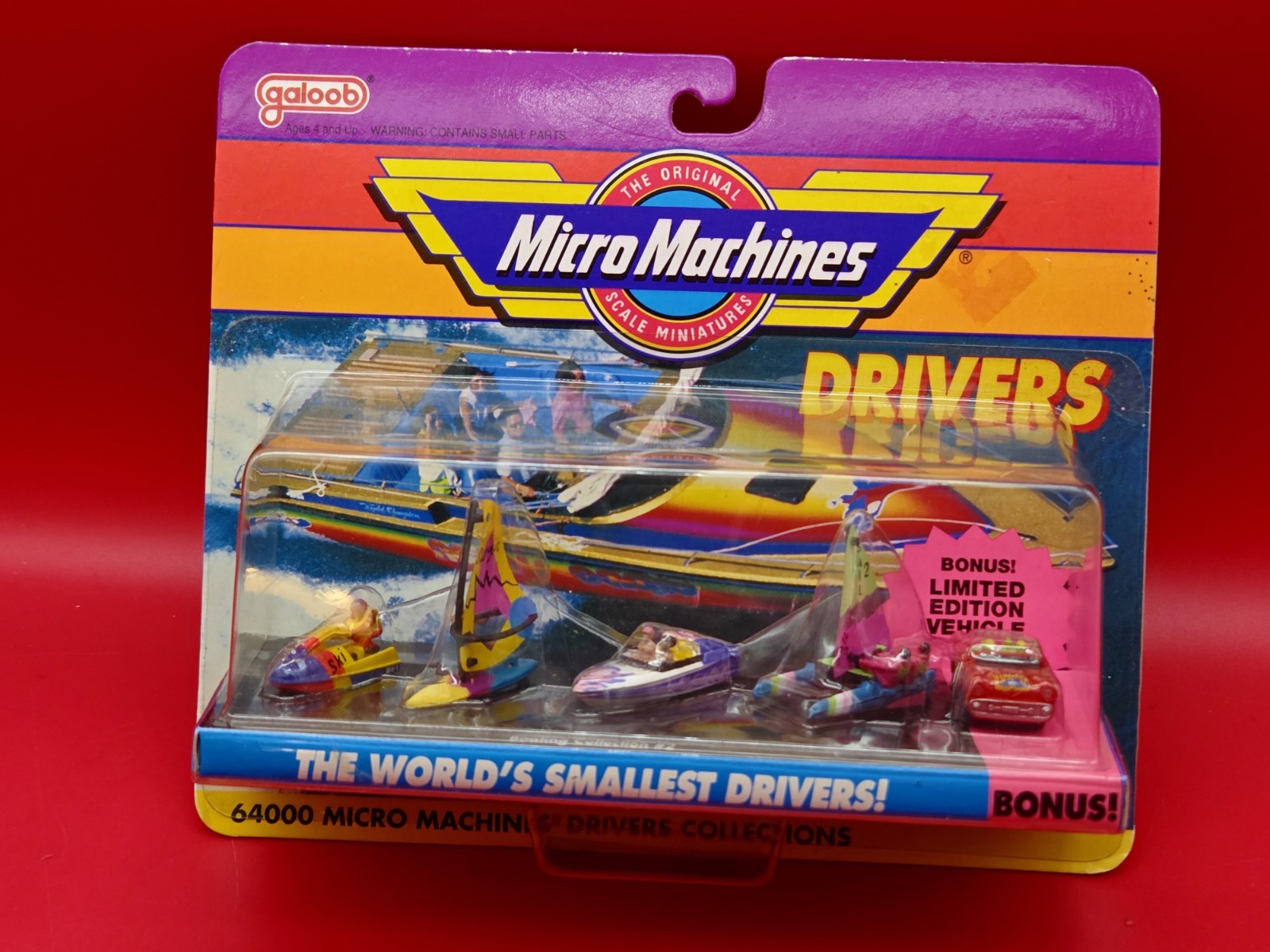 1991 Galoob Micro Machines World’s Smallest Boating Collection NRFB