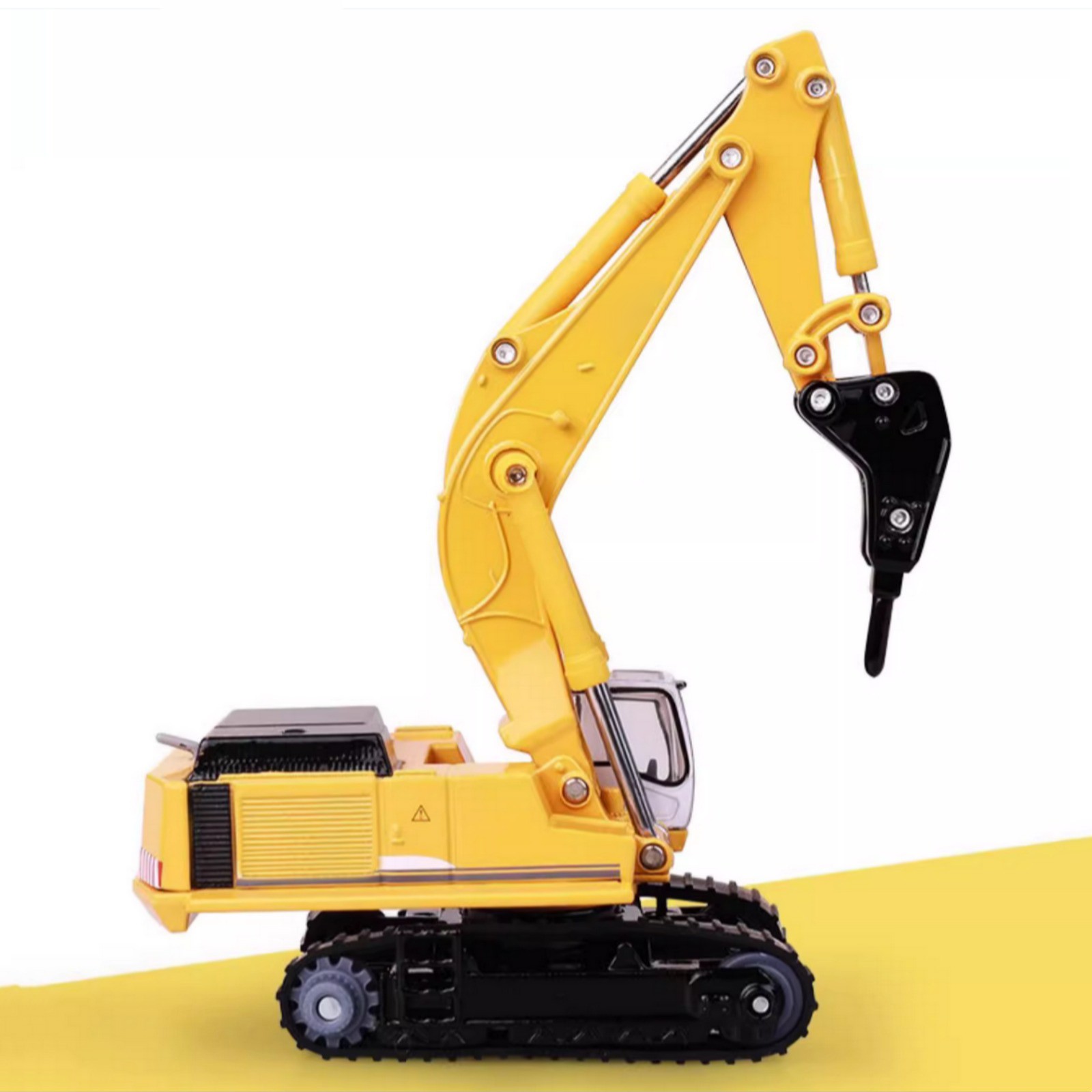 Alloy 1/87 Tracked Broken Machine Construction Vehicle Model Birthday Gift