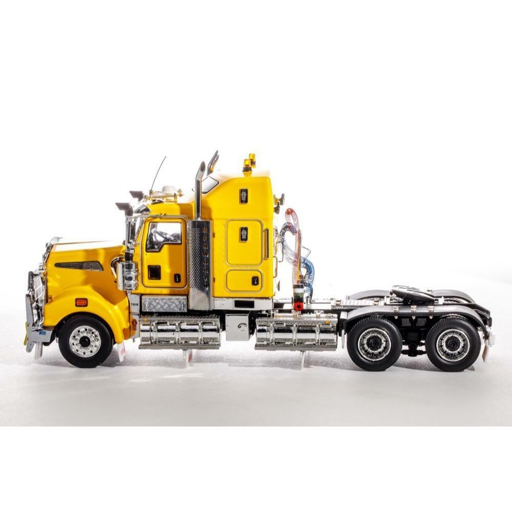 Kenworth T909 Prime Mover Truck – Chrome Yellow – Drake 1:50 Scale #Z01434 New
