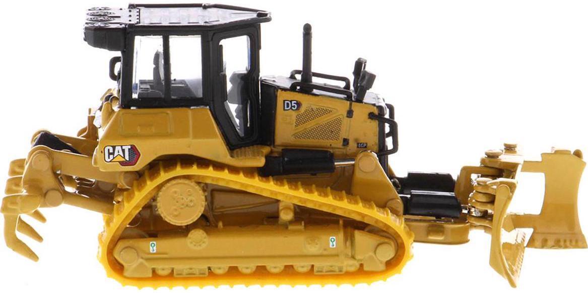 CAT Caterpillar D5 Track-Type Dozer Fine Grading Undercarriage and Blade 1/87 HO