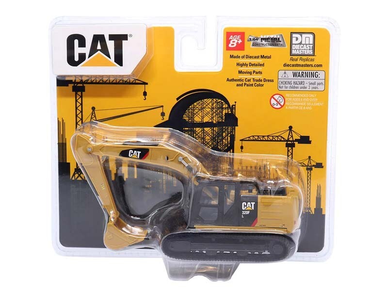 CAT Caterpillar 320F L Hydraulic Excavator 1:64 Scale – Diecast Masters 84644CS