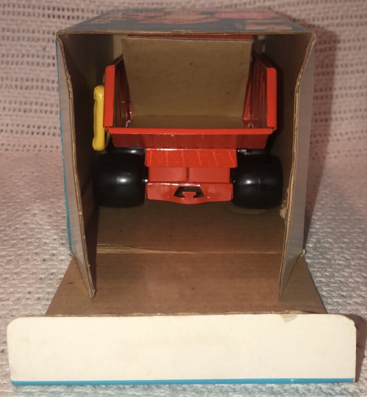 Vtg 1970s 1971 Hasbro Romper Room Mr. Do Bee Dump Truck & Shovel NIB Box No. 551