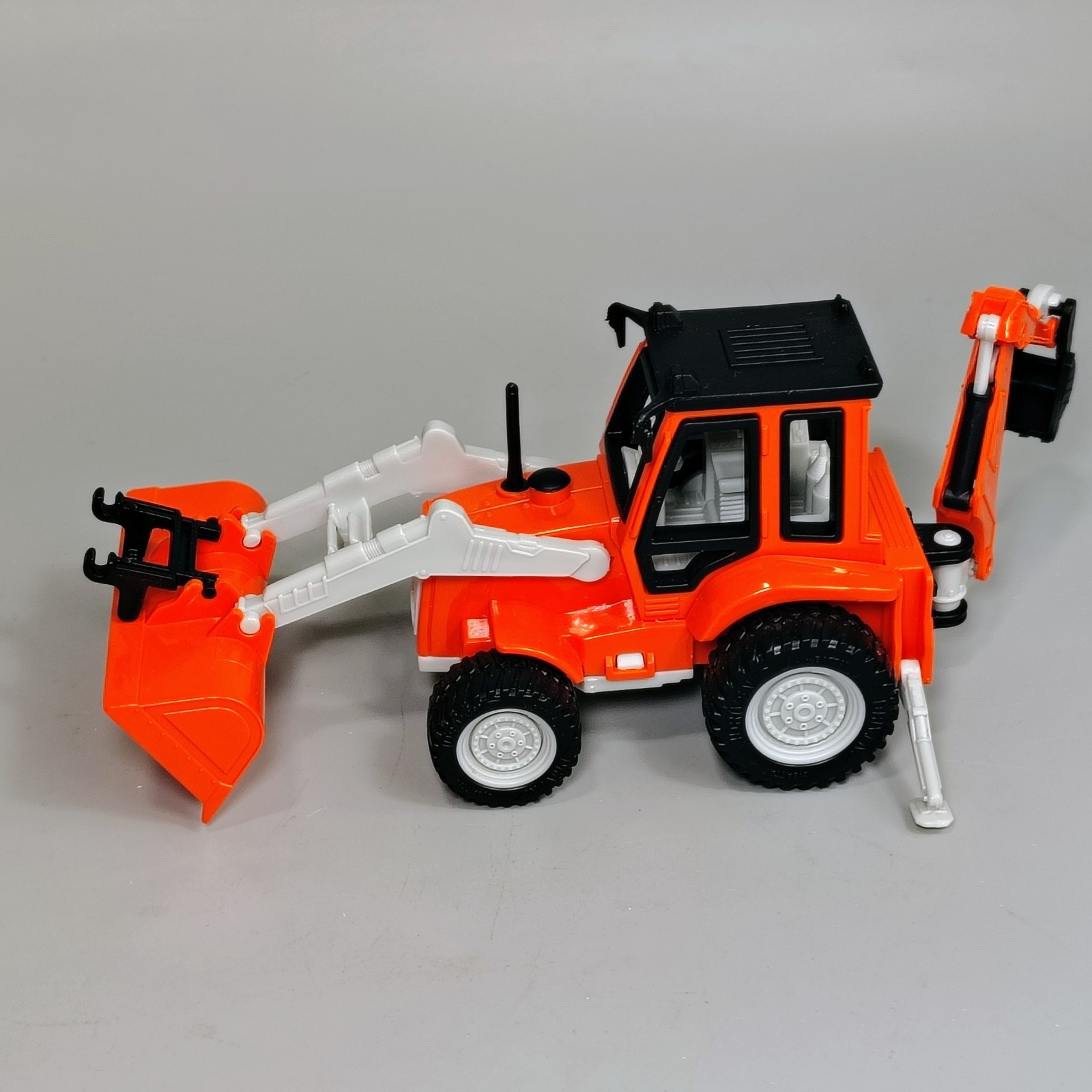 Driven by Battat WH1009Z Mini Backhoe Loader Vehicle Orange