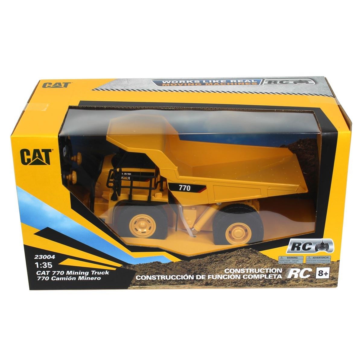 1/35 CAT 770 Mining Dump Truck Radio Control Made Of Durable Plastic 23004