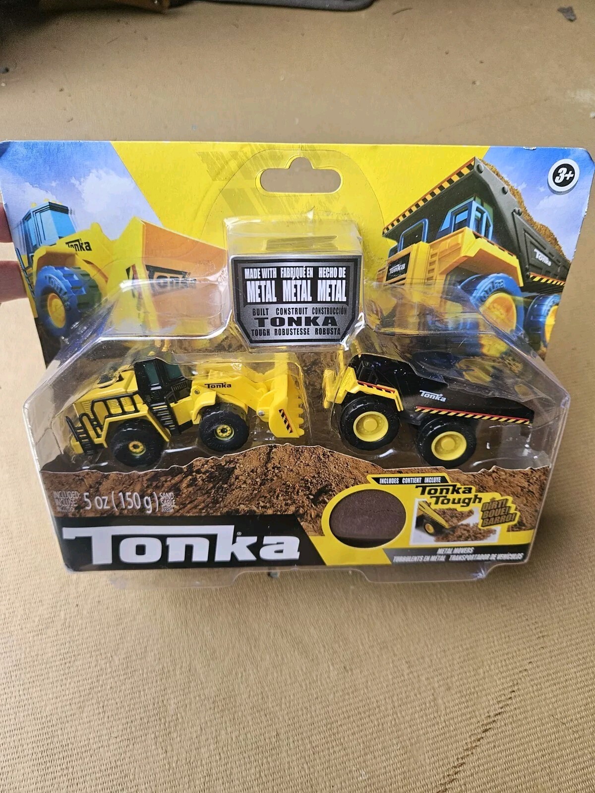 Tonka Metal Movers Front End Loader & Mighty Dump Truck Metal Tough NIP
