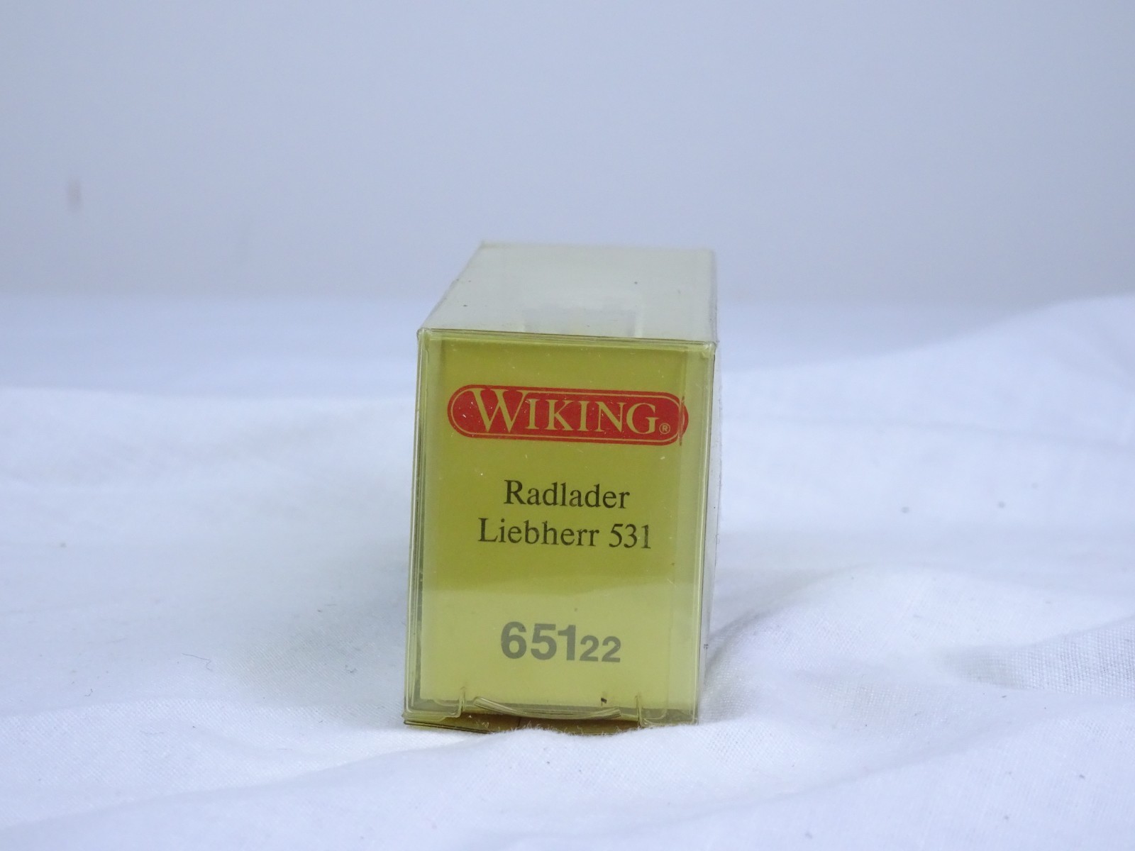 Wiking 1:87 H0 65122 wheel loader Liebherr 531 in original packaging